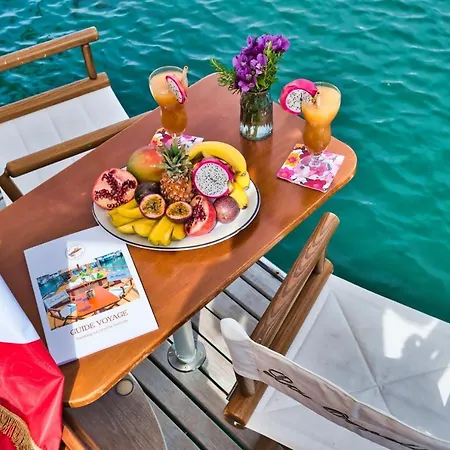Hotel en barco La Ornella - Location Bateau A Quai De Thierry Bourgait